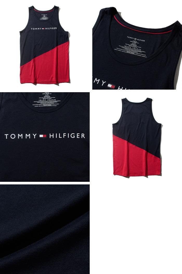 【WEB限定価格】レギュラーサイズ TOMMY HILFIGER トミーヒルフィガー 切替 タンクトップ メンズ USA直輸入 r09t3545