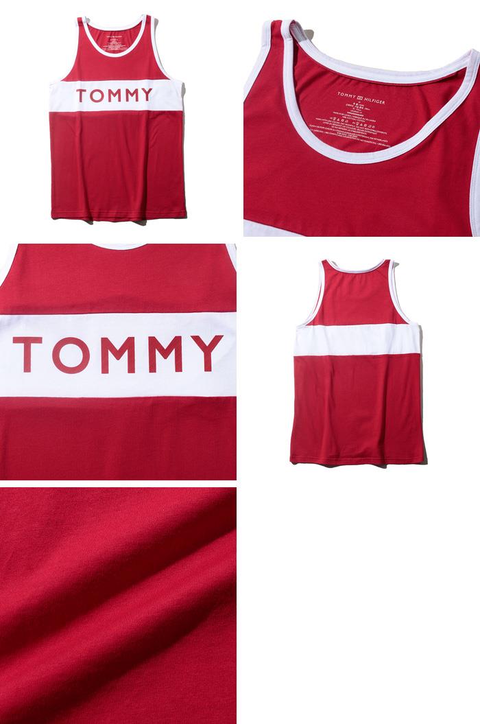 【WEB限定価格】レギュラーサイズ TOMMY HILFIGER トミーヒルフィガー ボーダー タンクトップ メンズ USA直輸入 r09t3547