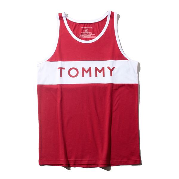 【WEB限定価格】レギュラーサイズ TOMMY HILFIGER トミーヒルフィガー ボーダー タンクトップ メンズ USA直輸入 r09t3547