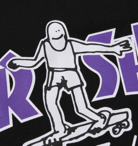 大きいサイズ メンズ THRASHER 半袖 Tシャツ ブラック 1278-0610-2 3L 4L 5L 6L 8L