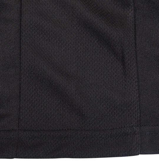 大きいサイズ メンズ DESCENTE ドライ リバース メッシュ 半袖 Tシャツ ブラック 1278-0360-2 2L 3L 4L 5L 6L