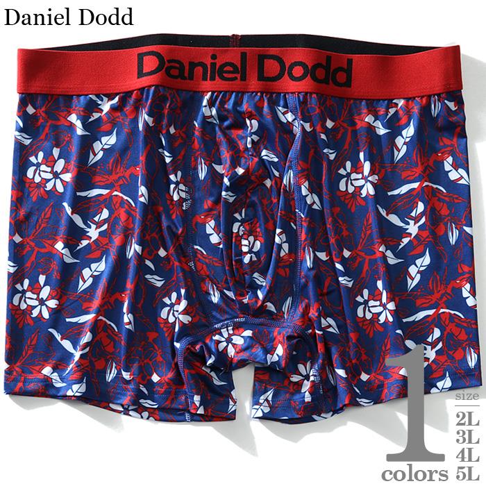 大きいサイズ メンズ DANIEL DODD 吸汗速乾 ストレッチ 花柄 ボクサー ブリーフ パンツ 肌着 下着 azup-209037