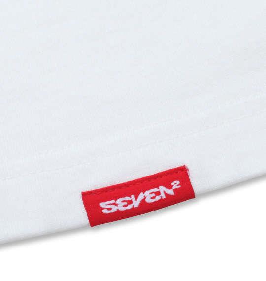 大きいサイズ メンズ SEVEN2 長袖 Tシャツ ホワイト 1268-0300-1 3L 4L 5L 6L