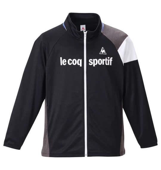 大きいサイズ メンズ LE COQ SPORTIF ウォームアップ ジャケット ブラック 1276-0330-2 2L 3L 4L 5L 6L