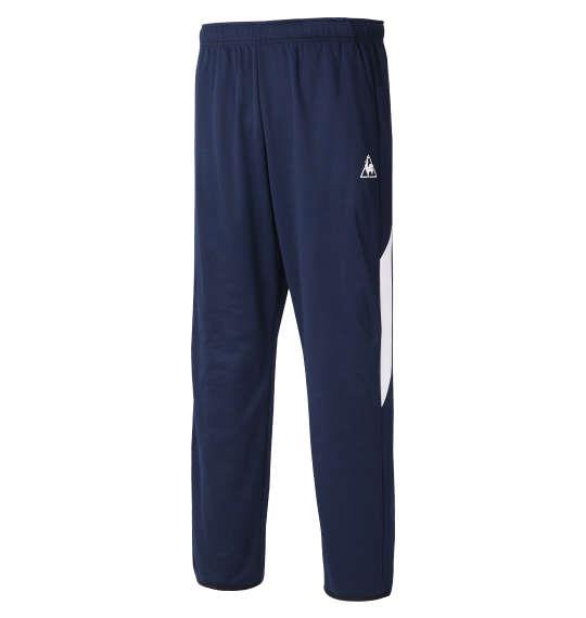 大きいサイズ メンズ LE COQ SPORTIF ウォームアップ ロング パンツ ネイビー 1276-0331-1 2L 3L 4L 5L 6L
