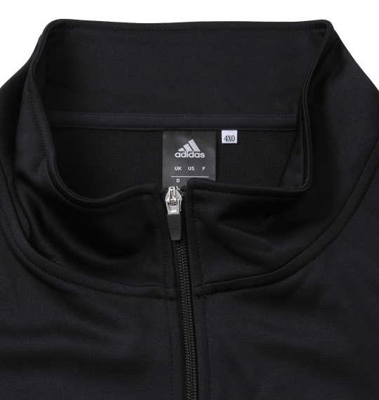 大きいサイズ メンズ adidas ウォームアップ ジャケット ブラック 1276-0352-2 3XO 4XO 5XO 6XO 7XO 8XO