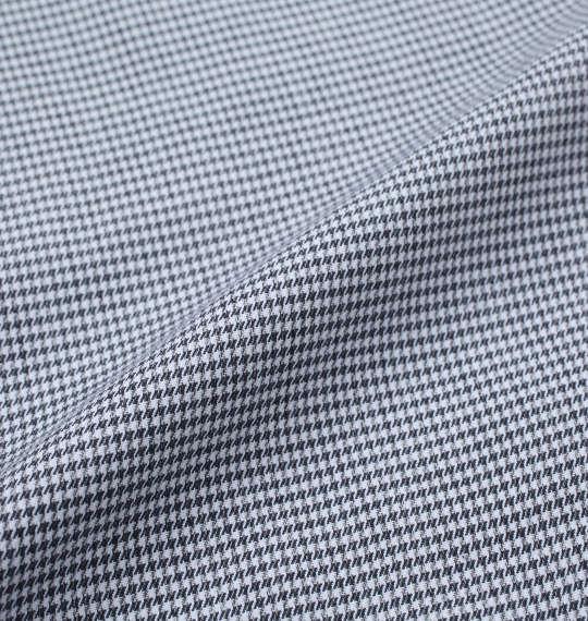 大きいサイズ メンズ HIROKO KOSHINO HOMME 2枚衿風 マイター B.D 長袖 シャツ ホワイト × ブラック 1277-0315-1 3L 4L 5L 6L 7L 8L