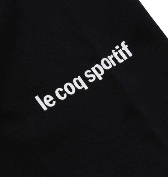 大きいサイズ メンズ LE COQ SPORTIF 長袖 Tシャツ ブラック 1278-0310-2 2L 3L 4L 5L 6L