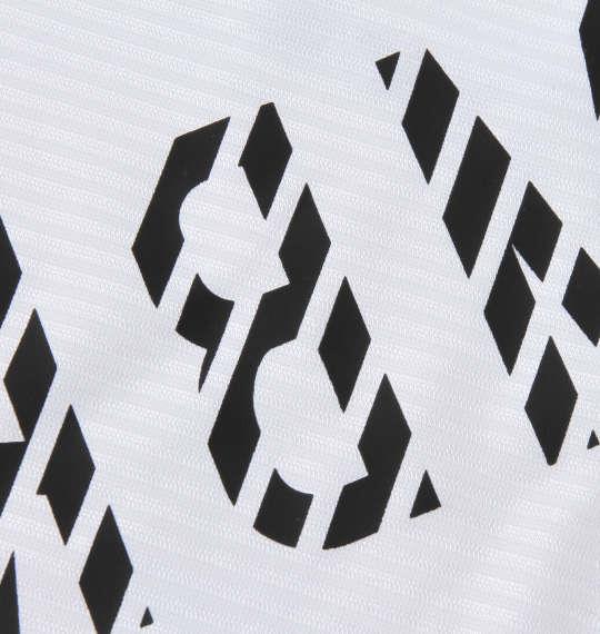 大きいサイズ メンズ UMBRO URA シャドー ツイル 長袖 プラクティス Tシャツ ホワイト 1278-0350-1 2L 3L 4L 5L 6L