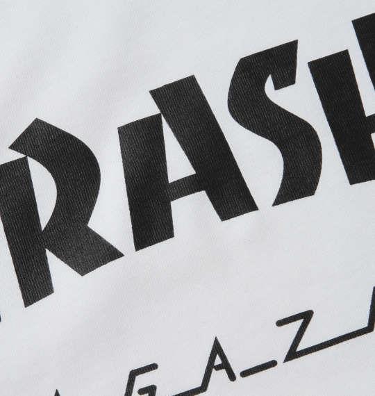 大きいサイズ メンズ THRASHER 長袖 Tシャツ ホワイト 1278-0611-1 3L 4L 5L 6L 8L