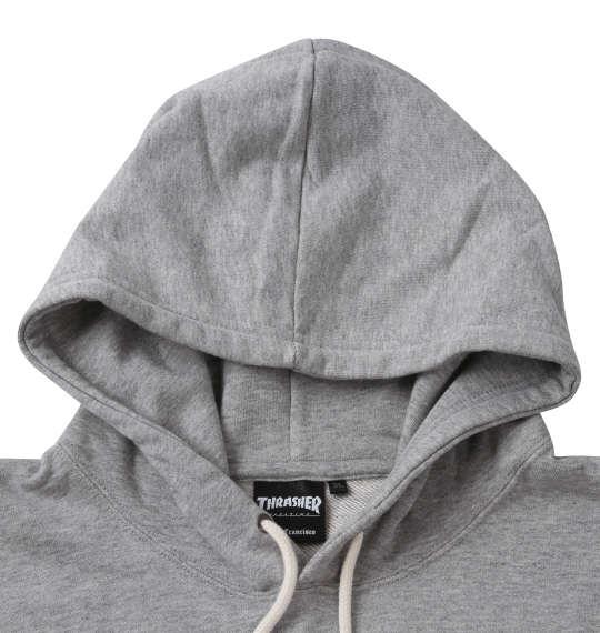 大きいサイズ メンズ THRASHER プル パーカー ヘザーグレー 1278-0612-1 3L 4L 5L 6L 8L