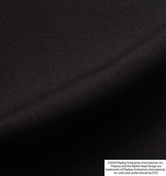 大きいサイズ メンズ PLAYBOY 刺繍 & プリント ジャージ セット ブラック 1278-0622-1 3L 4L 5L 6L