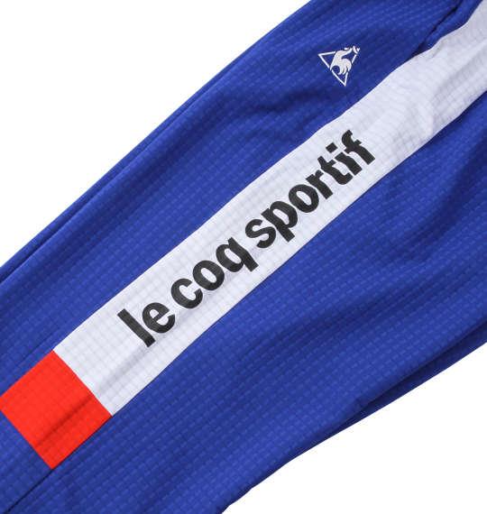 大きいサイズ メンズ LE COQ SPORTIF グリッド クロス ロング パンツ ヴァトーブルー 1276-0333-1 2L 3L 4L 5L 6L