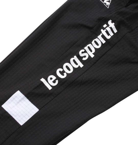 大きいサイズ メンズ LE COQ SPORTIF グリッド クロス ロング パンツ ブラック 1276-0333-2 2L 3L 4L 5L 6L