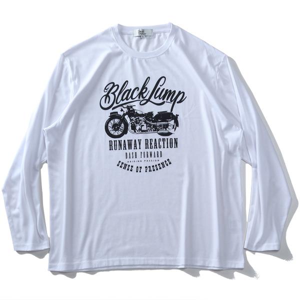 大きいサイズ メンズ DANIEL DODD プリント ロング Tシャツ BLACK LUMP 936-t200415