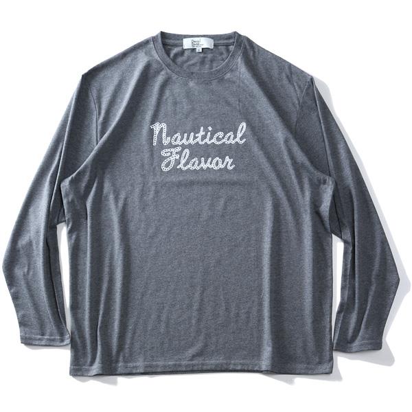 大きいサイズ メンズ DANIEL DODD プリント ロング Tシャツ Nautical Flavor 936-t200417