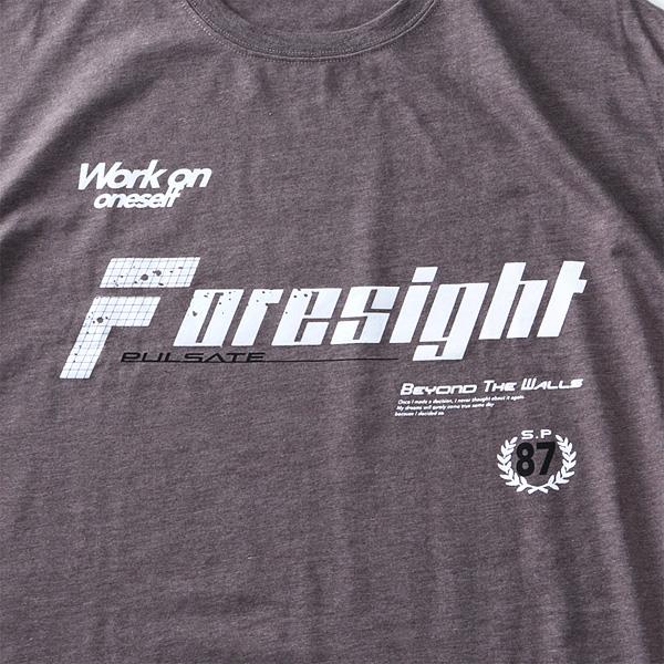 大きいサイズ メンズ DANIEL DODD プリント ロング Tシャツ FORESIGHT 936-t200419