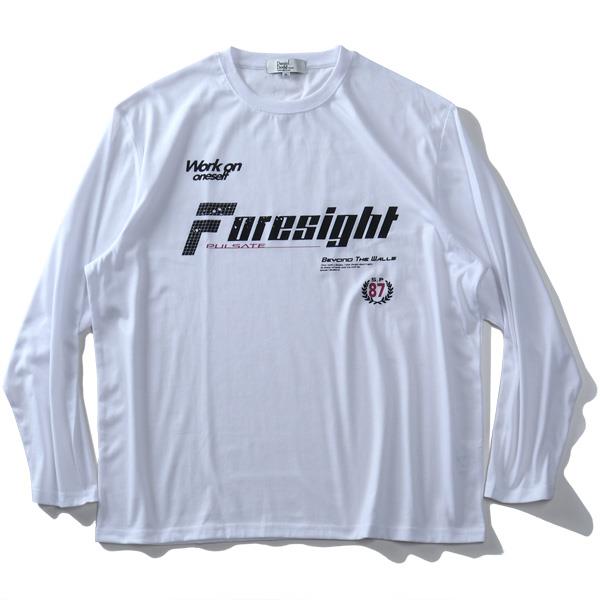 大きいサイズ メンズ DANIEL DODD プリント ロング Tシャツ FORESIGHT 936-t200419