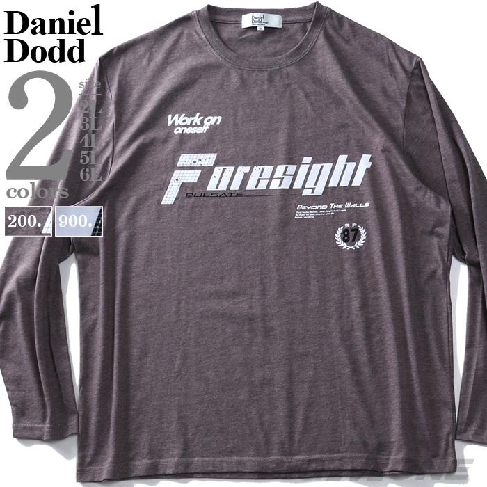 大きいサイズ メンズ DANIEL DODD プリント ロング Tシャツ FORESIGHT 936-t200419