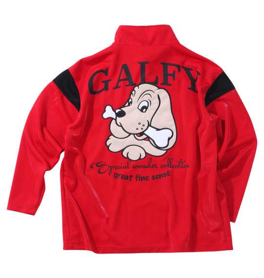 大きいサイズ メンズ GALFY ジャージセット レッド 1258-0376-1 3L 4L 5L 6L