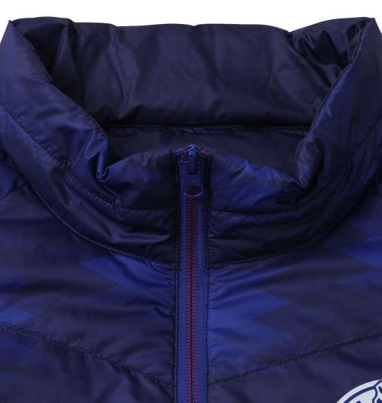 大きいサイズ メンズ FILA GOLF ライト ダウン ジャケット ブルー 1273-0300-1 3L 4L 5L 6L