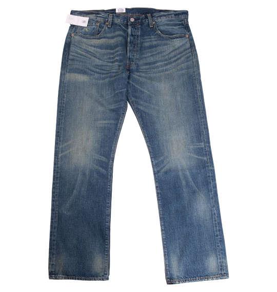 大きいサイズ メンズ Levi's 501 オリジナルフィット デニム パンツ ウォッシュド 1274-0300-2 38 40 42 44 46