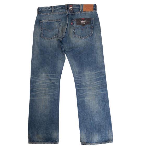 大きいサイズ メンズ Levi's 501 オリジナルフィット デニム パンツ ウォッシュド 1274-0300-2 38 40 42 44 46