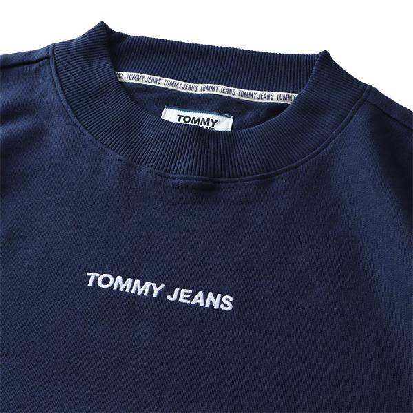 【WEB限定価格】大きいサイズ メンズ TOMMY JEANS トミージーンズ クルーネック 切替 トレーナー USA直輸入 dm0dm08404