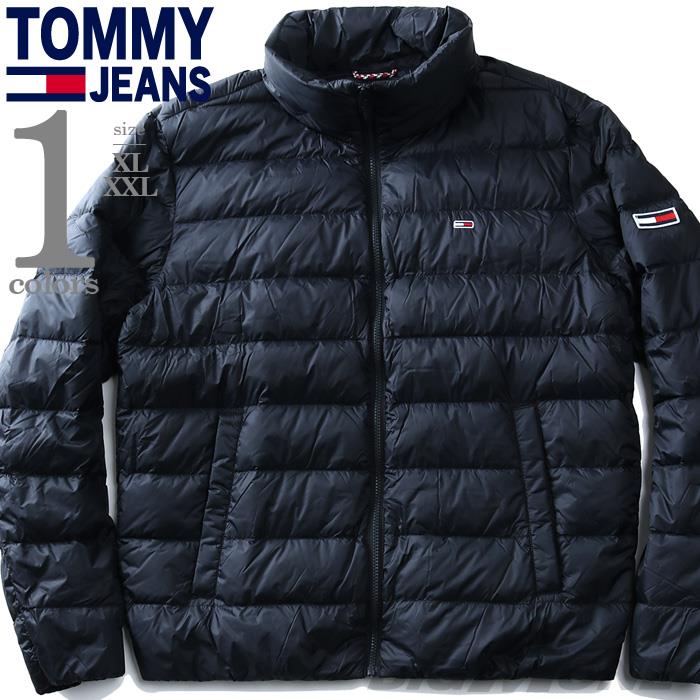 大きいサイズと大きい服のメンズ通販 ビッグエムワン 大きいサイズ メンズ Tommy Jeans トミージーンズ ライト ダウン ジャケット Usa直輸入 Dm0dm Xl ブラック メンズ