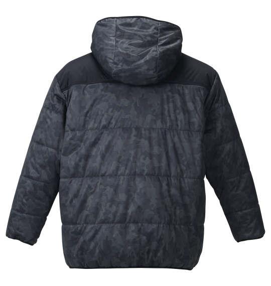 大きいサイズ メンズ OUTDOOR PRODUCTS カット × 裏フィルム 中綿 キルト ジャケット ブラック 1253-0300-1 3L 4L 5L 6L 8L