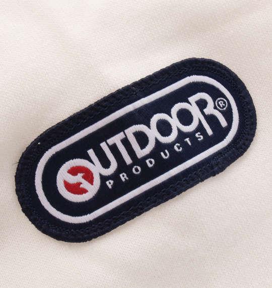 大きいサイズ メンズ OUTDOOR PRODUCTS 裏起毛 クルー トレーナー オフホワイト 1258-0310-1 3L 4L 5L 6L 8L