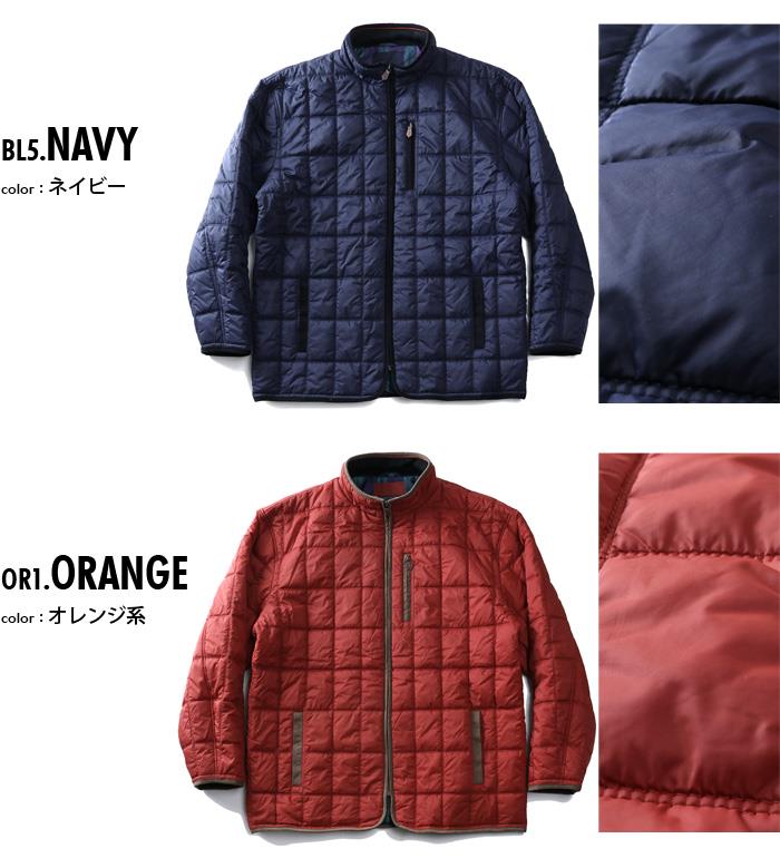 【WEB限定価格】【bmo】大きいサイズ メンズ KANSAI YAMAMOTO ブロック キルト 中綿 ジャケット 撥水加工 2l056k