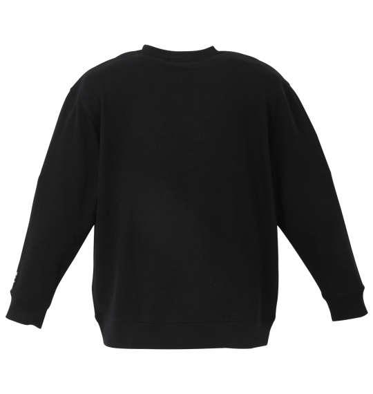 大きいサイズ メンズ KANGOL 裏毛 クルー トレーナー ブラック 1278-0386-2 3L 4L 5L 6L 8L