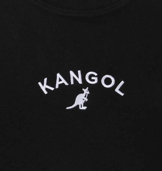 大きいサイズ メンズ KANGOL 裏毛 クルー トレーナー ブラック 1278-0386-2 3L 4L 5L 6L 8L