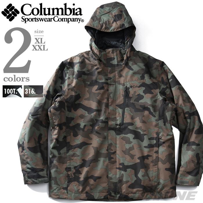 【WEB限定価格】大きいサイズ メンズ Columbia コロンビア ライナー付 3WAY フーデッド ジャケット Whirlibird IV Interchange Jacket USA直輸入 1866751