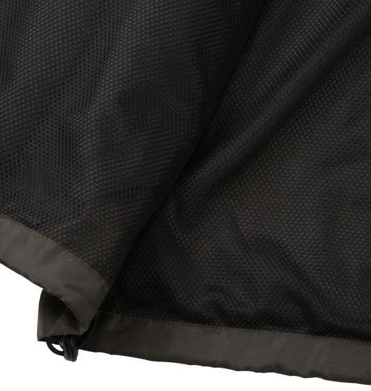 大きいサイズ メンズ OUTDOOR PRODUCTS タフタ 裏メッシュ ウインドブレーカー カーキ 1153-9350-3 3L 4L 5L 6L 8L