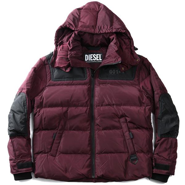 大きいサイズ メンズ DIESEL ディーゼル ダウン ジャケット W-RUSSELL 直輸入品 a00555-0hava