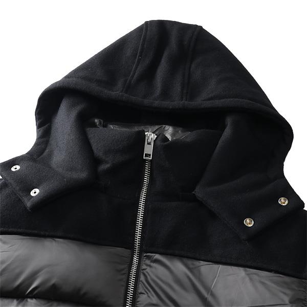 【WEB限定価格】大きいサイズ メンズ DIESEL ディーゼル 中綿 切替 ジャケット W-NYWOOL 直輸入品 a00566-0iazn