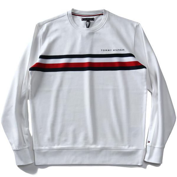 【WEB限定価格】大きいサイズ メンズ TOMMY HILFIGER トミーヒルフィガー ロゴ スウェット トレーナー USA直輸入 mw0mw14758