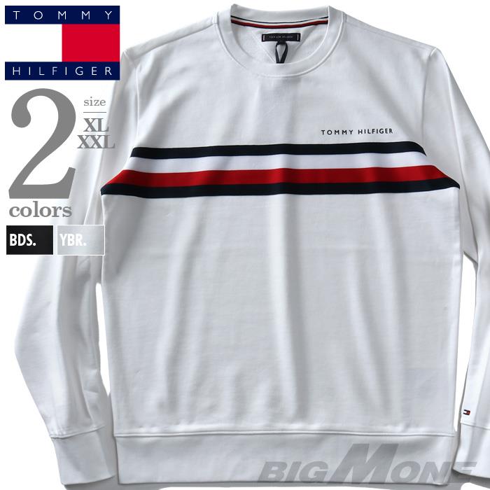 【WEB限定価格】大きいサイズ メンズ TOMMY HILFIGER トミーヒルフィガー ロゴ スウェット トレーナー USA直輸入  mw0mw14758