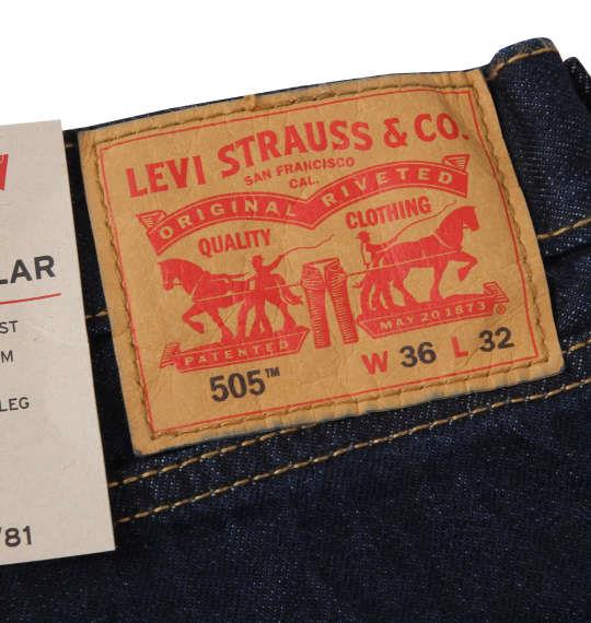 大きいサイズ メンズ Levi's 505 レギュラーフィット デニム パンツ ワンウォッシュ 1274-0340-1 36 38 40 42