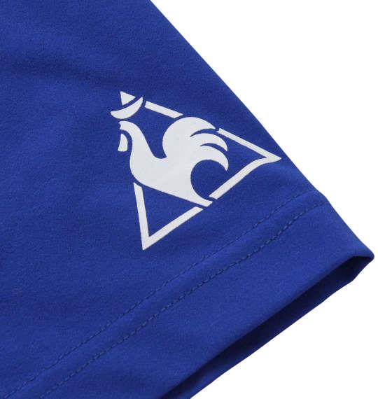 大きいサイズ メンズ LE COQ SPORTIF ストレッチファイバー 半袖 Tシャツ セーヌブルー 1278-1110-1 2L 3L 4L 5L 6L