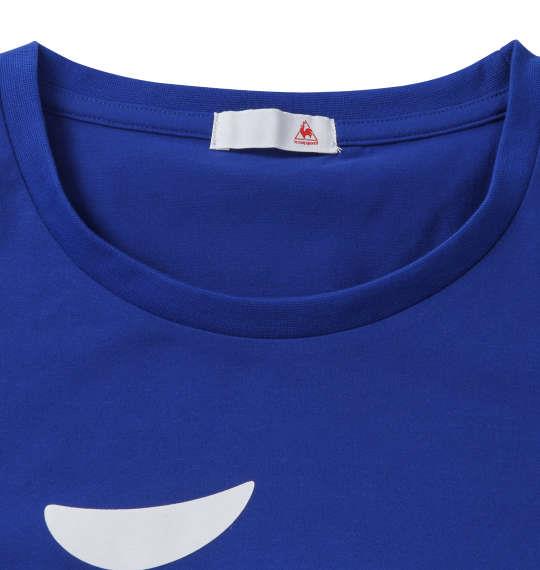 大きいサイズ メンズ LE COQ SPORTIF ストレッチファイバー 半袖 Tシャツ セーヌブルー 1278-1110-1 2L 3L 4L 5L 6L