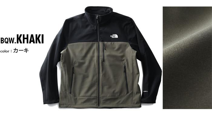 大きいサイズ メンズ THE NORTH FACE ザ ノース フェイス 切替 フルジップ ジャケット APEX BIONIC JACKET USA直輸入 nf00cmj2