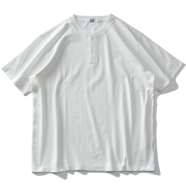 【WEB限定価格】【ss1001】大きいサイズ メンズ DANIEL DODD ヘンリーネック 半袖 Tシャツ 上下セット azts-219001