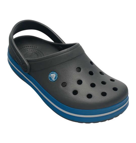 大きいサイズ メンズ crocs サンダル クロックバンド チャコール × オーシャン 1240-1213-3 M11 M12 M13