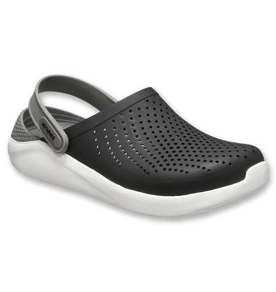 大きいサイズ メンズ crocs サンダル ライトライドクロッグ ブラック × スモーク 1240-1214-2 M11 M12 M13