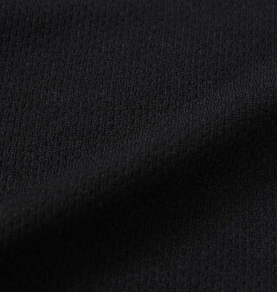 【2021cha】大きいサイズ メンズ 黒柴印和んこ堂 吸汗速乾 ハニカムメッシュ 半袖 Tシャツ + ハーフパンツ ブラック × ブラック 1258-1234-2 3L 4L 5L 6L 8L