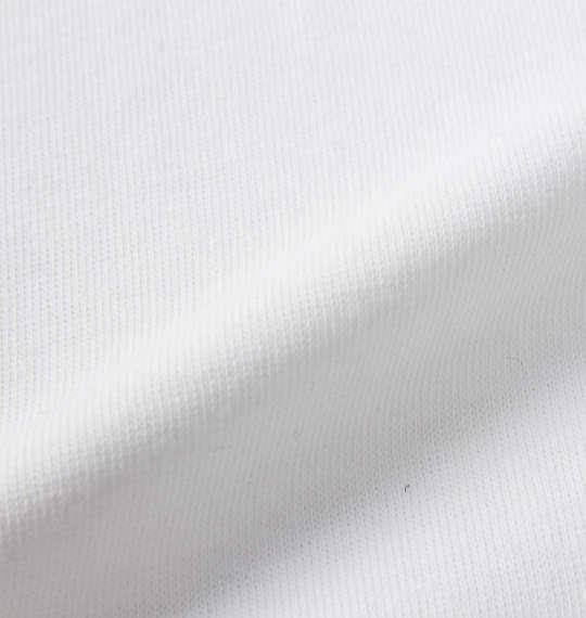 大きいサイズ メンズ in the attic ラグランエンボスリブ部分ロゴプリント 半袖 VTシャツ ホワイト 1258-1280-1 2L 3L 4L 5L 6L