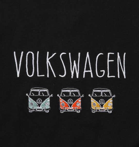 大きいサイズ メンズ VOLKSWAGEN 半袖 Tシャツ ブラック 1268-1200-2 3L 4L 5L 6L 8L